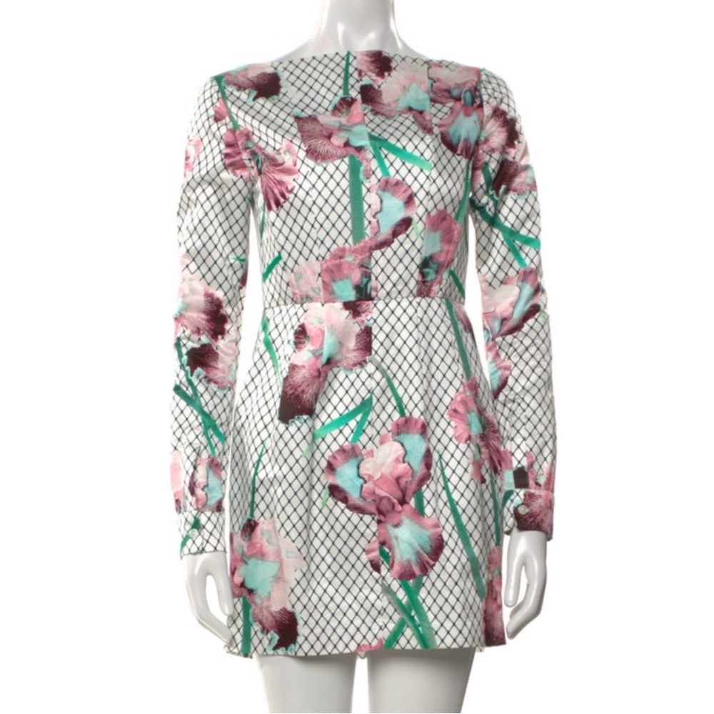 Fleur du Mal  Long Sleeve Mini Dress